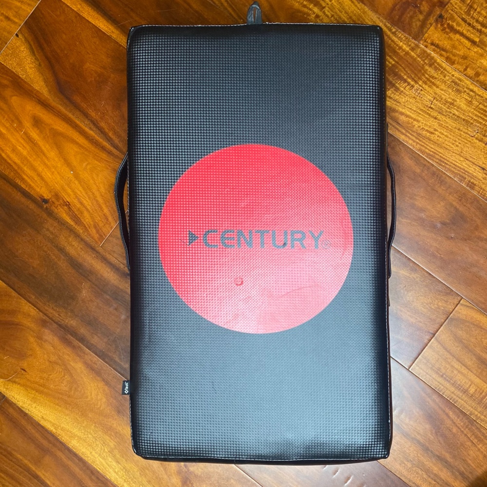 GUC Century Body Shield Black and Red Training Pad for martial arts training